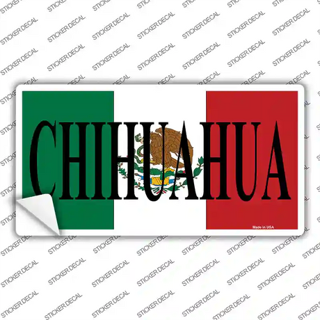 Chihuahua Mexico Novelty Sticker Decal