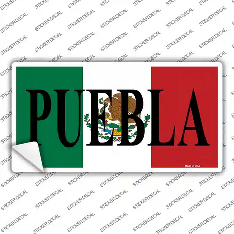 Puebla Novelty Sticker Decal