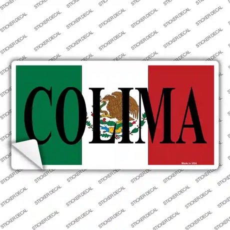 Colima Novelty Sticker Decal