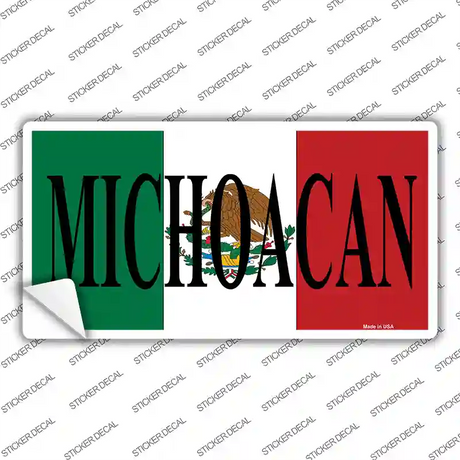 Michoacan Mexico Background Novelty Sticker Decal