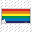 Rainbow Flag Novelty Sticker Decal