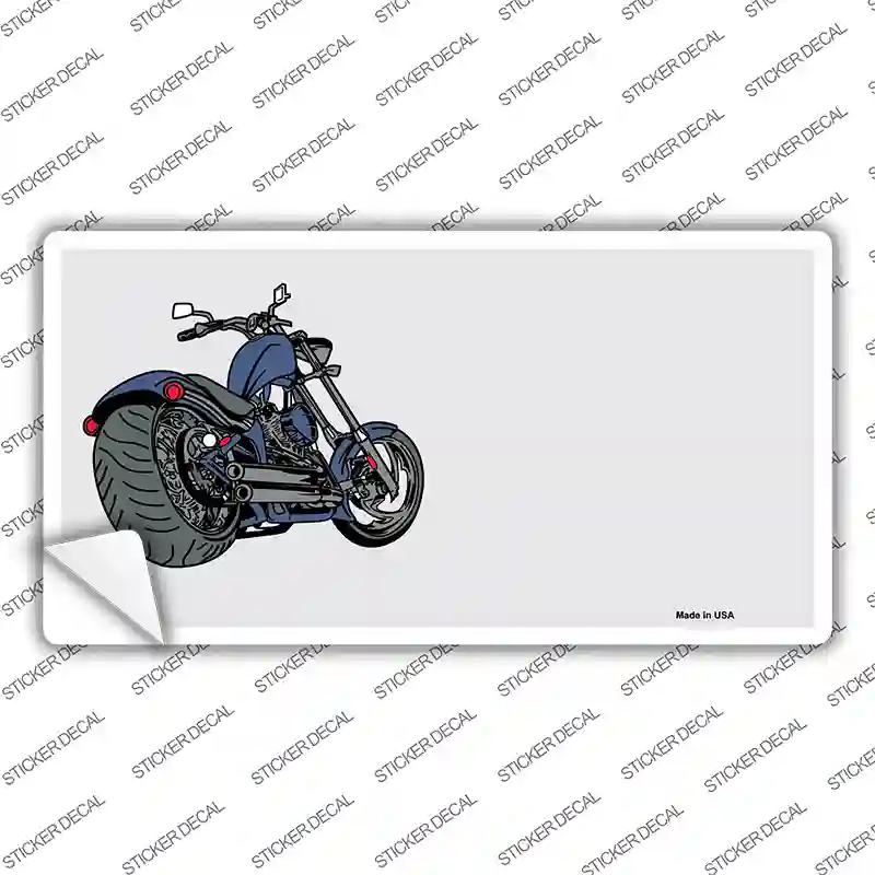 Motorcycle Offset Novelty Sticker Decal