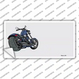 Motorcycle Offset Novelty Sticker Decal