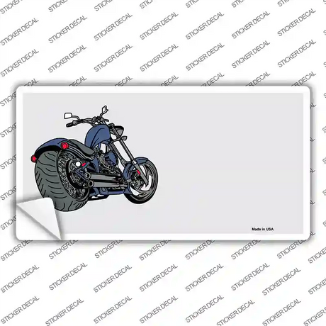 Motorcycle Offset Novelty Sticker Decal