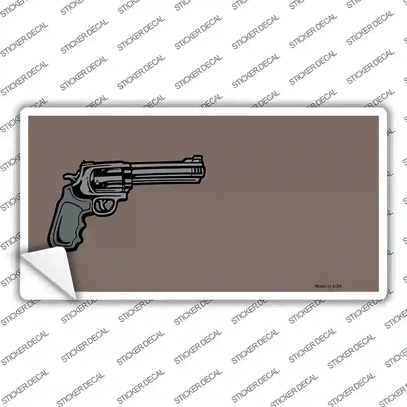 Gun Offset Customizable Novelty Sticker Decal