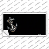 Anchor Offset Novelty Sticker Decal