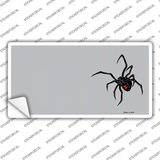 Black Widow Offset Novelty Sticker Decal