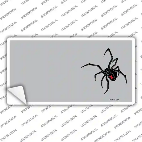 Black Widow Offset Novelty Sticker Decal