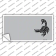 Scorpion Offset Novelty Sticker Decal