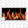 Flames Customizable Novelty Sticker Decal