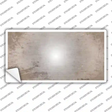 Tan White Fade Scratched Novelty Sticker Decal