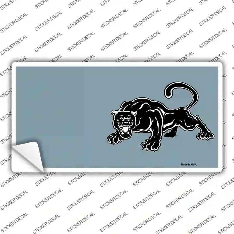 Black Panther Offset Novelty Sticker Decal