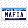 Mafia New York Background Novelty Sticker Decal