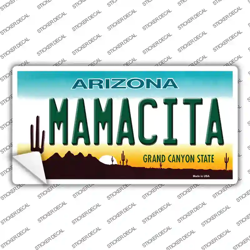 Mamacita Arizona Novelty Sticker Decal