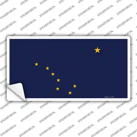 Alaska State Flag Novelty Sticker Decal