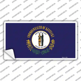 Kentucky State Flag Novelty Sticker Decal