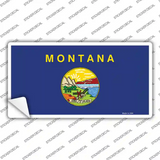 Montana State Flag Novelty Sticker Decal