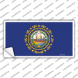 New Hampshire State Flag Novelty Sticker Decal