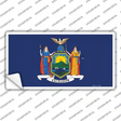 New York State Flag Novelty Sticker Decal