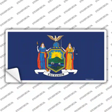 New York State Flag Novelty Sticker Decal