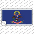 North Dakota State Flag Novelty Sticker Decal
