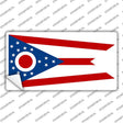 Ohio State Flag Novelty Sticker Decal