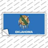 Oklahoma State Flag Novelty Sticker Decal