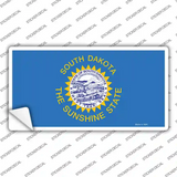 South Dakota State Flag Novelty Sticker Decal