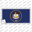 Utah State Flag Novelty Sticker Decal
