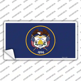 Utah State Flag Novelty Sticker Decal