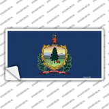 Vermont State Flag Novelty Sticker Decal