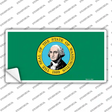 Washington State Flag Novelty Sticker Decal