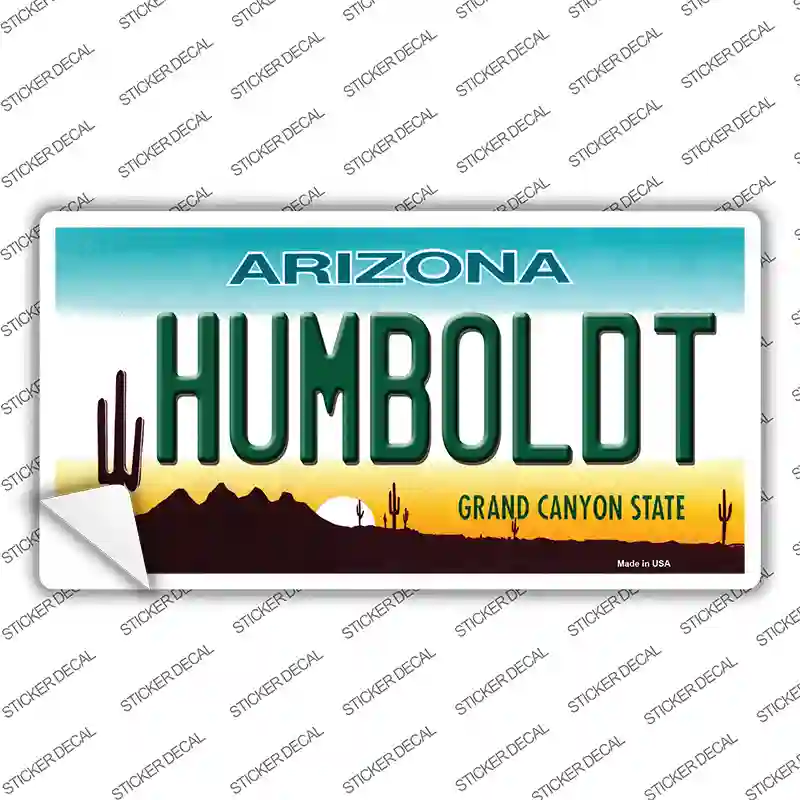 Humboldt Arizona Novelty Sticker Decal