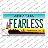 Fearless Arizona Novelty Sticker Decal