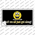 Cant We All Get Along Novelty Sticker Decal