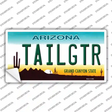 Tailgtr Arizona Novelty Sticker Decal