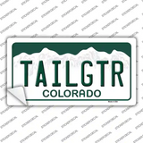 Tailgtr Colorado Novelty Sticker Decal