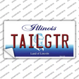 Tailgtr Illinois Novelty Sticker Decal