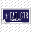 Tailgtr Indiana Novelty Sticker Decal