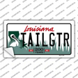 Tailgtr Louisiana Novelty Sticker Decal