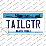Tailgtr Minnesota Novelty Sticker Decal