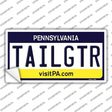 Tailgtr Pennsylvania Novelty Sticker Decal