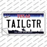 Tailgtr Texas Novelty Sticker Decal