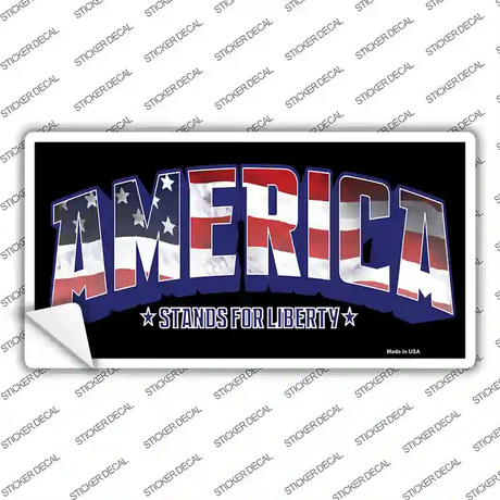 America Novelty Sticker Decal