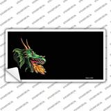 Dragon Offset Customizable Novelty Sticker Decal