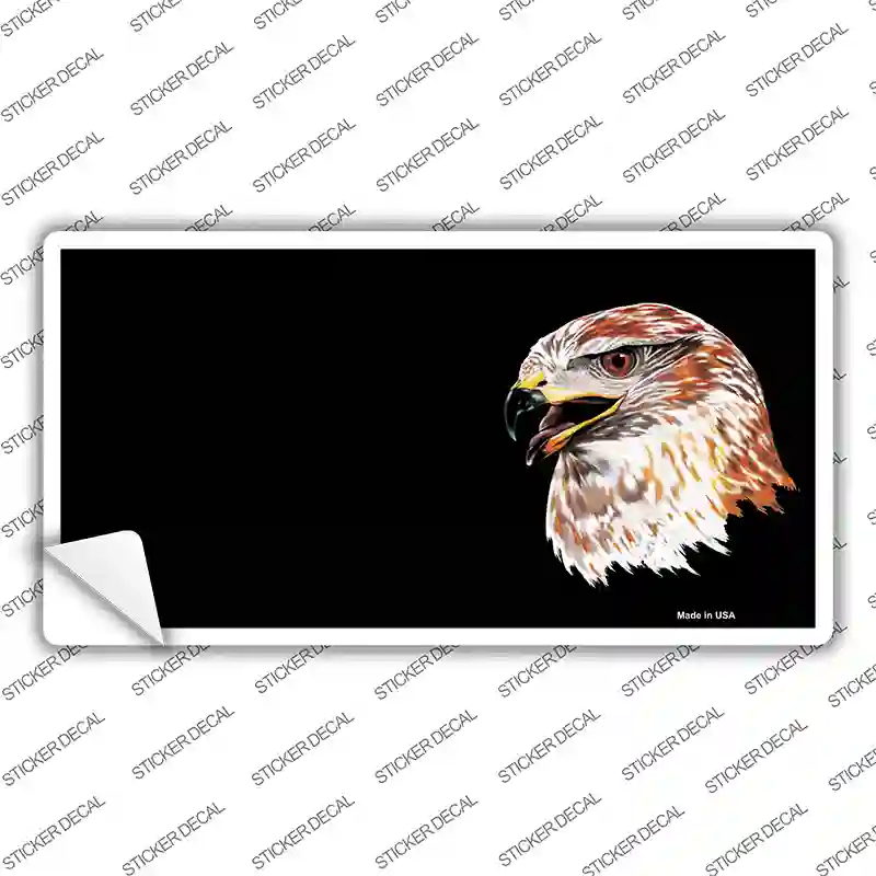 Falcon Offset Novelty Sticker Decal