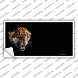 Jaguar Offset Novelty Sticker Decal
