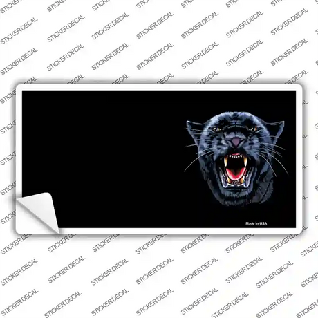 Panther Offset Novelty Sticker Decal