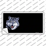 Wolf Offset Novelty Sticker Decal