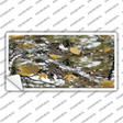 Real Leaf Camouflage Novelty Sticker Decal